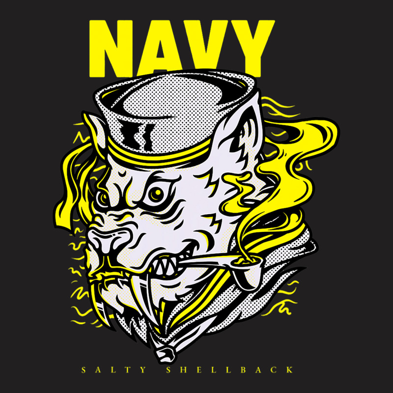 Navy Shellback Salty Shellback Sailor T-shirt | Artistshot