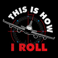 This Is How I Roll Airline Pilot Aviator Aircraft  Adjustable Cap | Artistshot