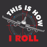 This Is How I Roll Airline Pilot Aviator Aircraft  Vintage Short | Artistshot