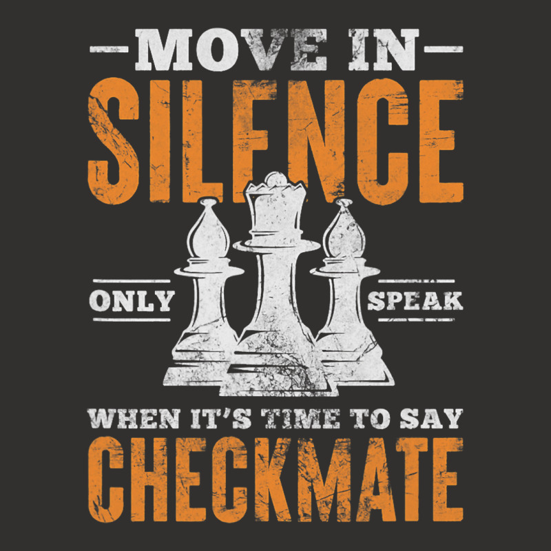 Move In Silence Only Speak When Time To Say Checkm Champion Hoodie by ChastityRentz | Artistshot