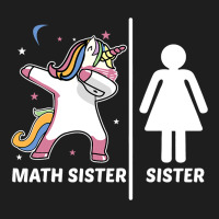 Unicorn Siblings Your Sister My Math Sister Classic T-shirt | Artistshot