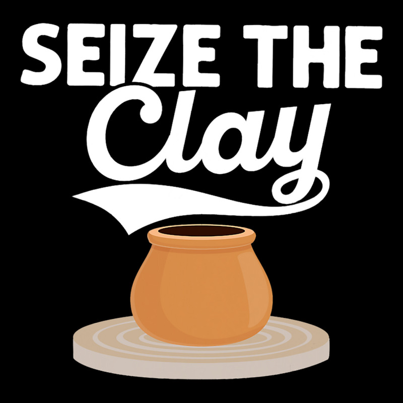 Seize The Clay Pottery Ceramics Artist Adjustable Cap | Artistshot