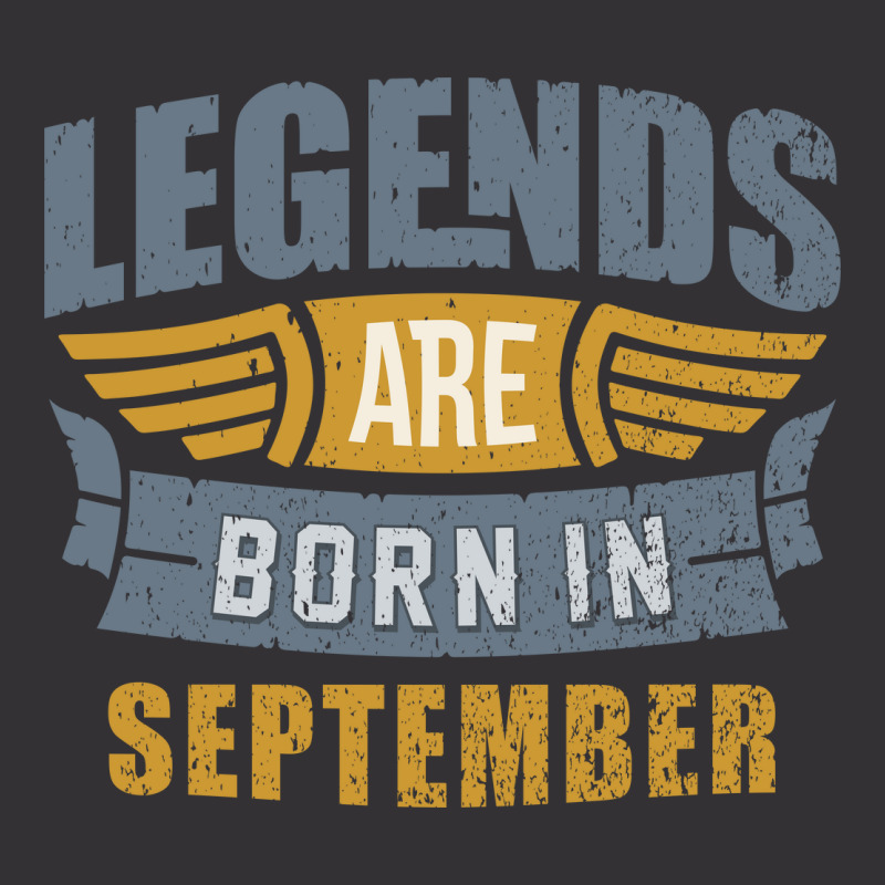 Legend Born September Vintage Hoodie by hoseptrinty | Artistshot