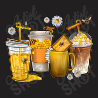 Coffee Cups Bumble Bee T-shirt | Artistshot