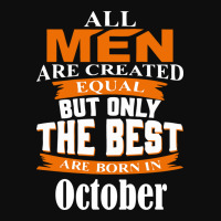 All Men Are Created (october) Crop Top | Artistshot