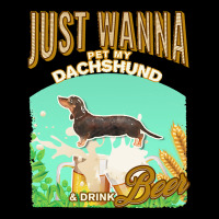 Black Tan Dachshund T  Shirt Dog Owner, Just Wanna Pet My Black & Tan Cropped Sweater | Artistshot