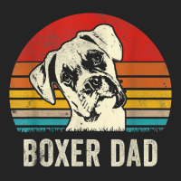 Mens Vintage Boxer Dad Ever Daddy Gifts Dog Dad Father T Shirt 3/4 Sleeve Shirt | Artistshot