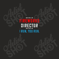 4th Of July Fireworks Director I Run You Run Mug Ladies Fitted T-shirt | Artistshot