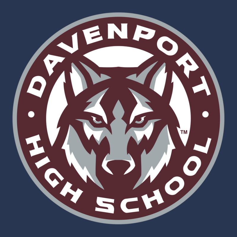 Davenport High School, Davenport Men Denim Jacket | Artistshot