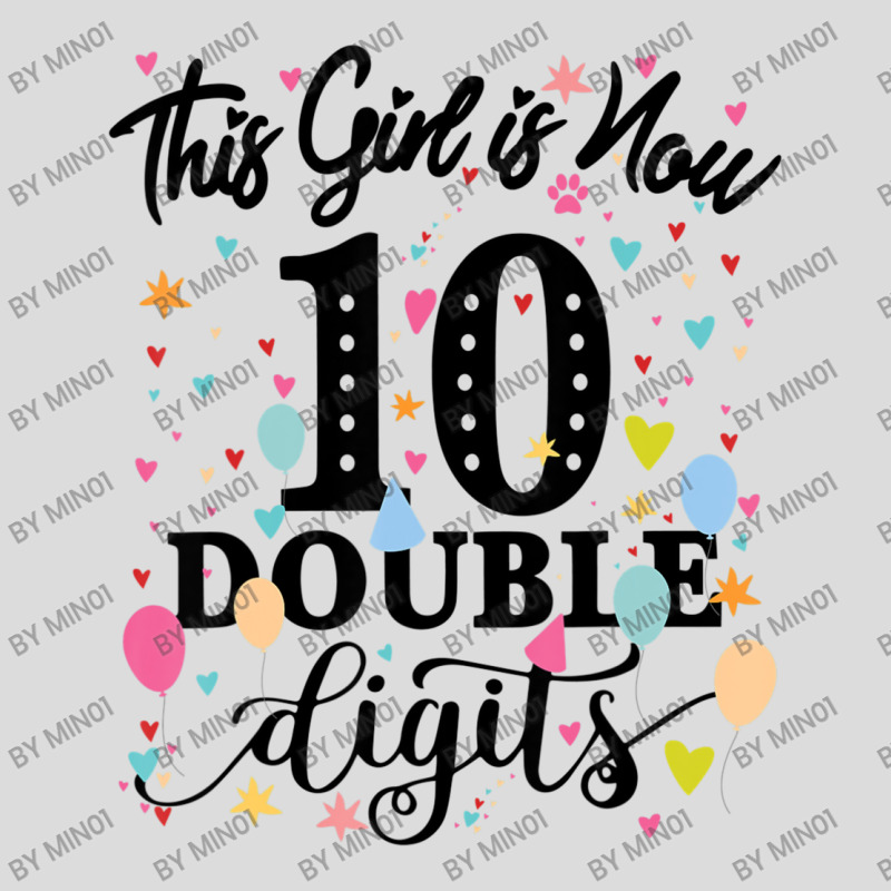 10th Birthday This Girl Is Now 10 Double Digits Men's Polo Shirt | Artistshot