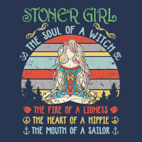 Stoner Girl Soul Of A Witch Mouth Of A Sailor Men Denim Jacket | Artistshot