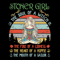 Stoner Girl Soul Of A Witch Mouth Of A Sailor Long Sleeve Shirts | Artistshot