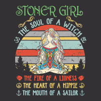 Stoner Girl Soul Of A Witch Mouth Of A Sailor Vintage Hoodie | Artistshot