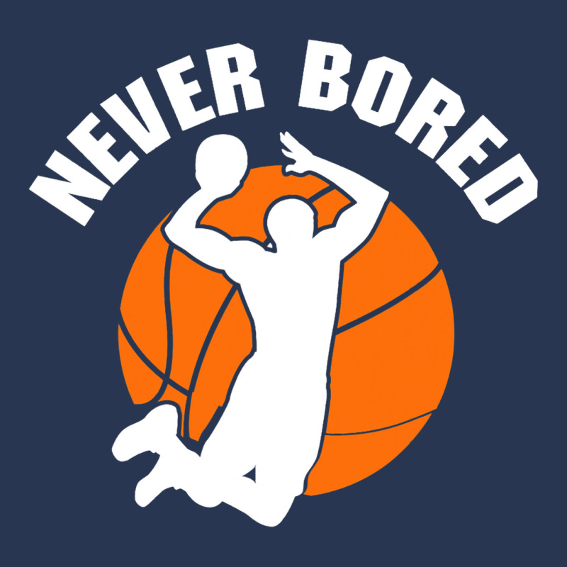 Never Bored Shoot Hoop Basketball Game Dribbling Men Denim Jacket | Artistshot