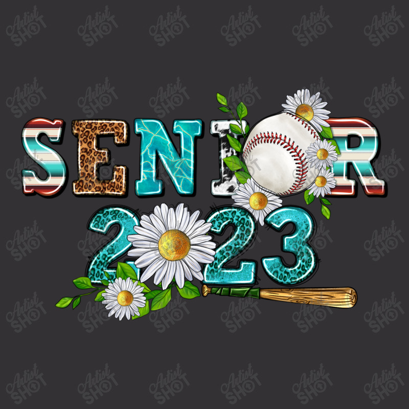 Senior 2023 Baseball Vintage Short | Artistshot