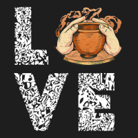 Pottery Leopard Love Ceramics Artist Pot Making Lo Classic T-shirt | Artistshot