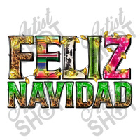 Feliz Navidad With Pattern Raglan Crop Top | Artistshot