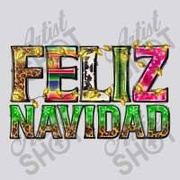 Feliz Navidad With Pattern Women's Triblend Scoop T-shirt | Artistshot