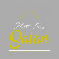 Not Today Satan - Funny Quotes Men's T-shirt Pajama Set | Artistshot