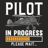 Pilot Art Men Women Airline Future Pilot Aviation  Ladies Fitted T-shirt | Artistshot