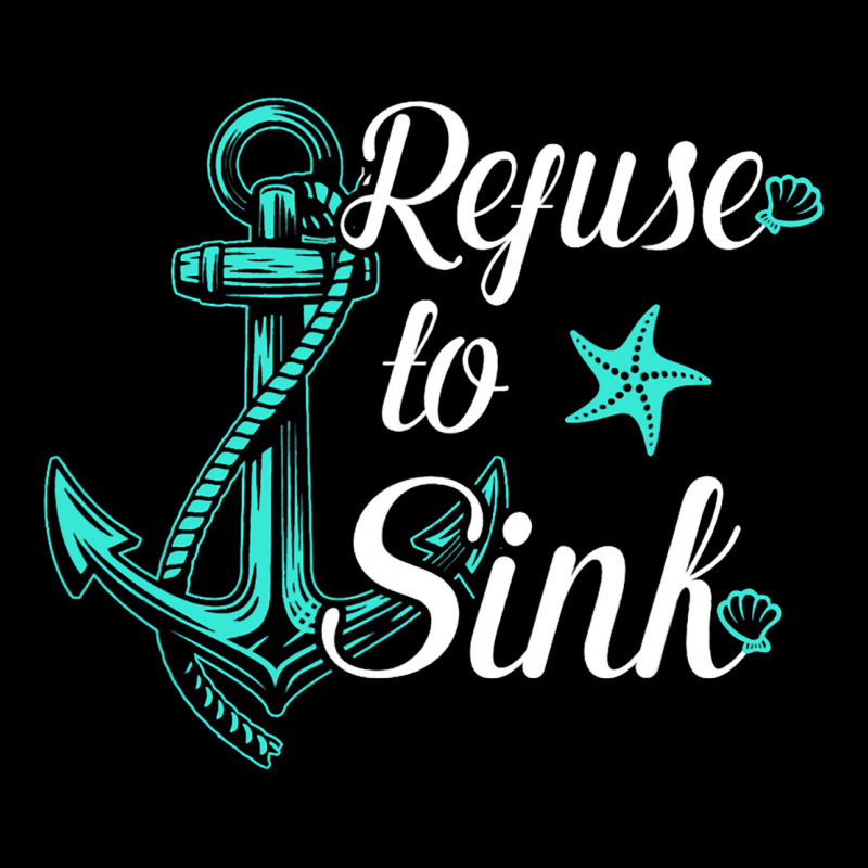 Refuse To Sink Anchor Sailor Summer Kids Cap | Artistshot