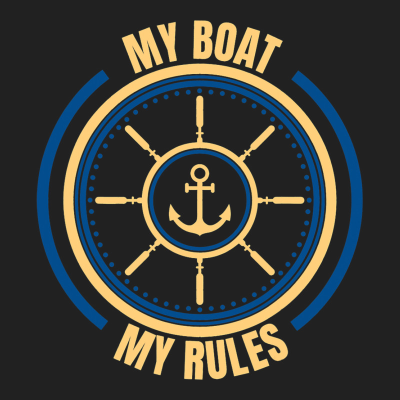 My Boat My Rules Seaman Sailor Mariner Seafarer Oc Basic T-shirt | Artistshot