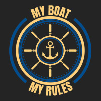 My Boat My Rules Seaman Sailor Mariner Seafarer Oc 3/4 Sleeve Shirt | Artistshot