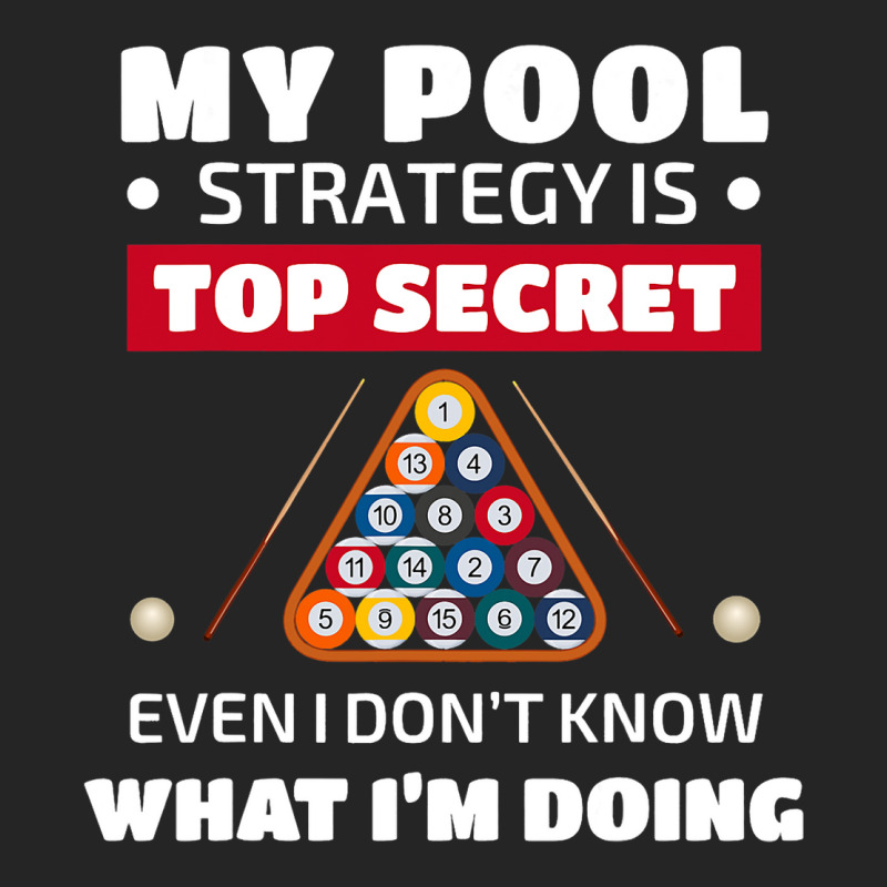 My Pool Strategy Is Top Secret Even I Dont Know Bi Unisex Hoodie | Artistshot