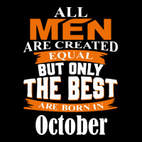 All Men Are Created (october) Cropped Hoodie | Artistshot