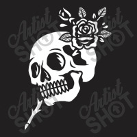 Skull Rose Art T-shirt | Artistshot