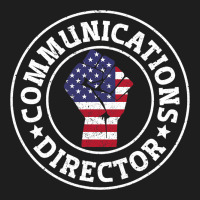 Patriotic 4th July Writer Communications Director Classic T-shirt | Artistshot