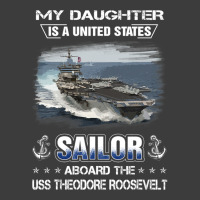 My Daughter Is A Sailor Aboard Uss Theodore Roosev Men's Polo Shirt | Artistshot