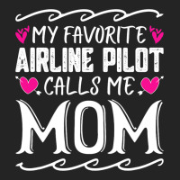 My Favorite Airline Pilot Calls Me Mom Funny Mothe 3/4 Sleeve Shirt | Artistshot