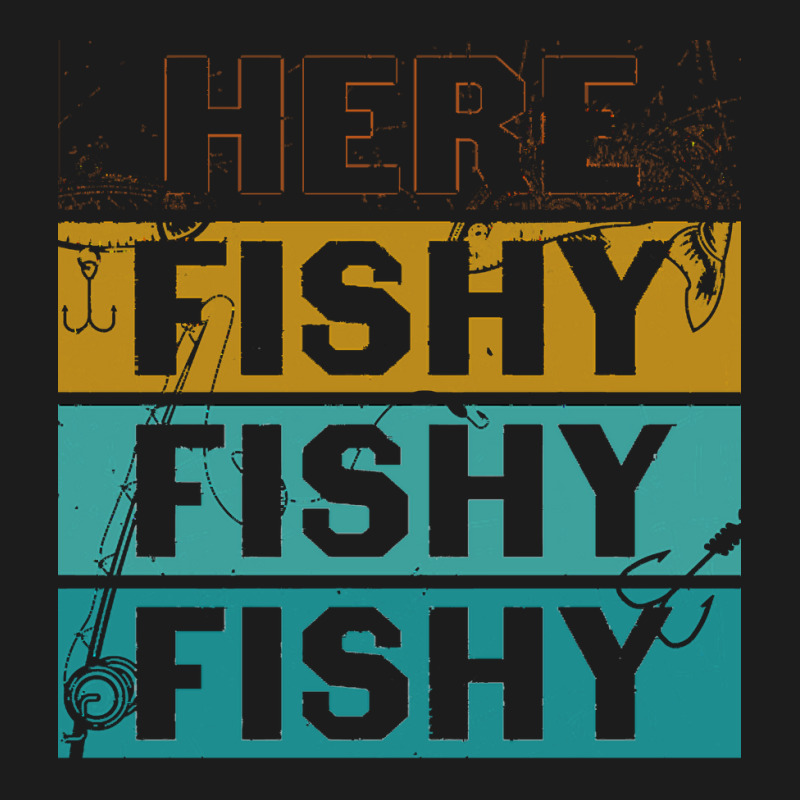 Here Fishy Fishy Fishy T  Shirthere Fishy Fishy Fishy Fishermen Gift F Hoodie & Jogger Set | Artistshot