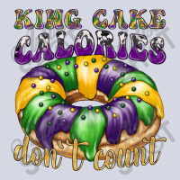 Mardi Gras King Cake Calories Don't Count Fleece Short | Artistshot