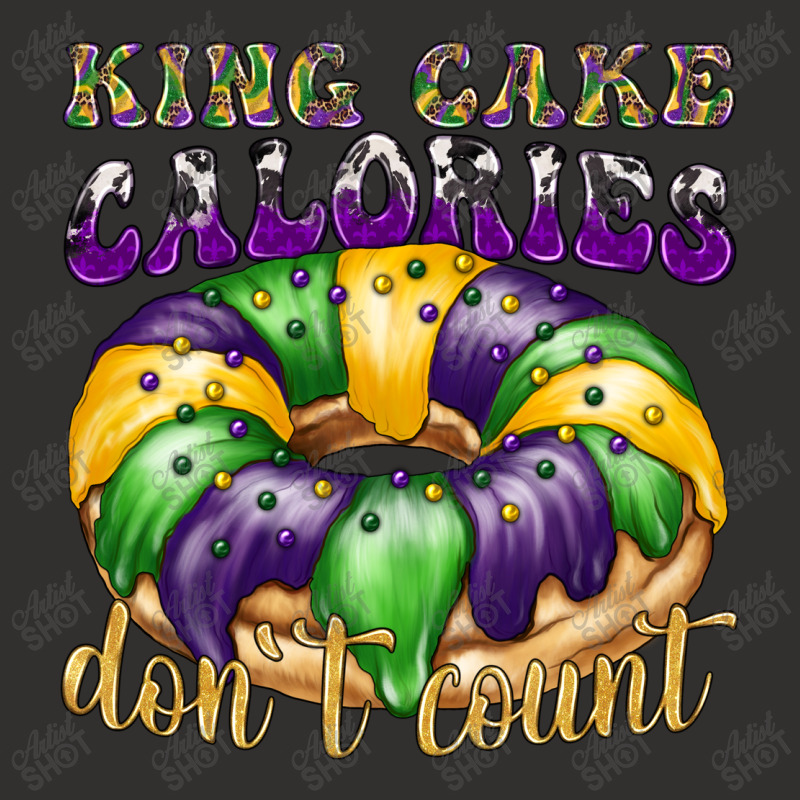 Mardi Gras King Cake Calories Don't Count Champion Hoodie | Artistshot