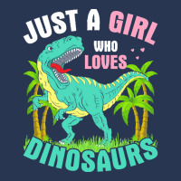 Just A Girl Who Loves Dinosaurs T  Shirt J U S T A G I R L W H O L O V Men Denim Jacket | Artistshot