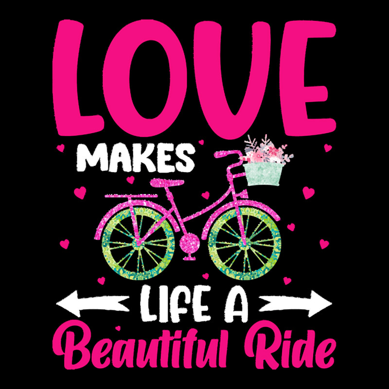 Love Makes Life A Beautiful Ride T  Shirtlove Makes Life A Beautiful R Men's 3/4 Sleeve Pajama Set | Artistshot