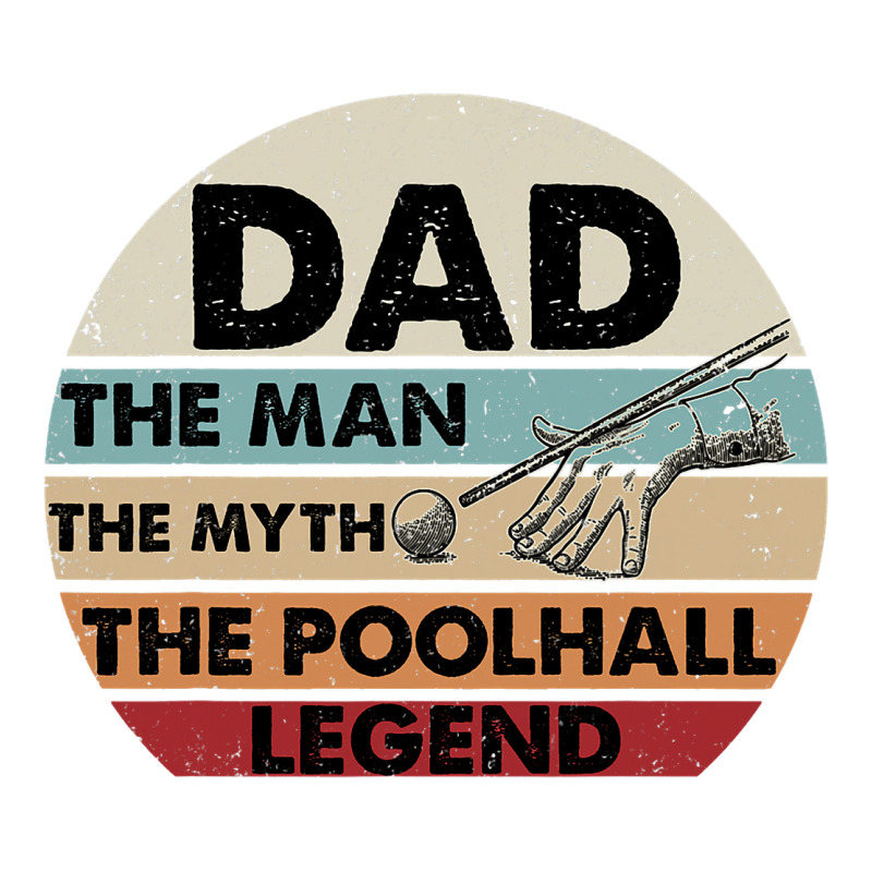 Retro Billiard Player Dad Billiards Pool Vintage G Sticker | Artistshot