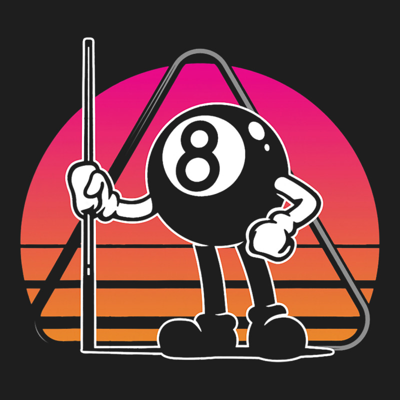 Retro Billiards Snooker Billiard 8 Ball Player Cue Classic T-shirt | Artistshot