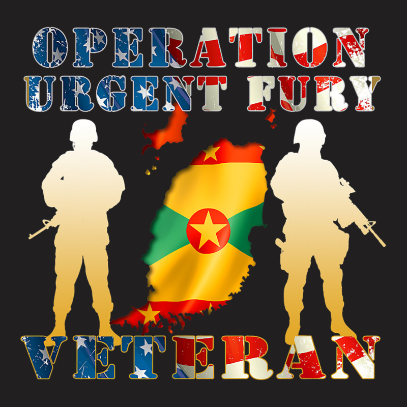 Operation Urgent Fury Combat Veteran Grenada Gift  T-shirt | Artistshot