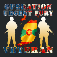 Operation Urgent Fury Combat Veteran Grenada Gift  Crewneck Sweatshirt | Artistshot