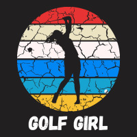 Retro Golf Sport T  Shirt Golf Girl T  Shirt T-shirt | Artistshot