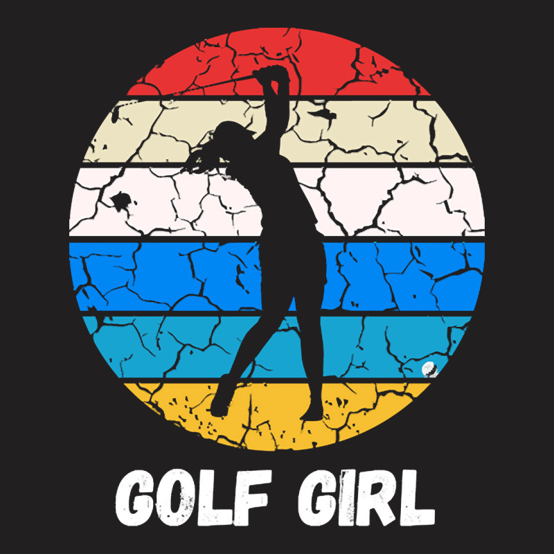 Retro Golf Sport T  Shirt Golf Girl T  Shirt T-shirt | Artistshot