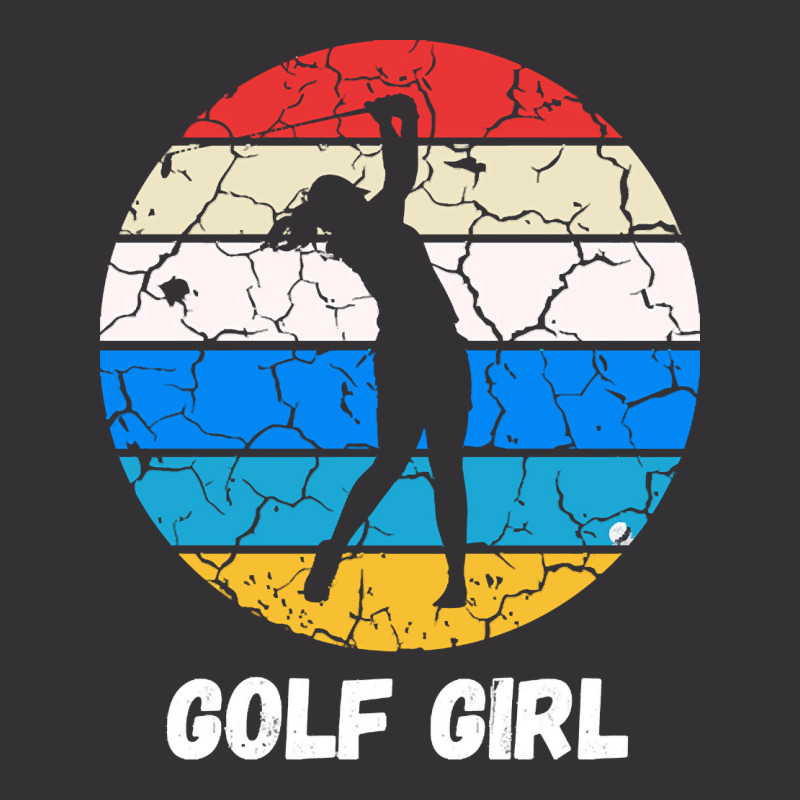 Retro Golf Sport T  Shirt Golf Girl T  Shirt Vintage Hoodie And Short Set | Artistshot