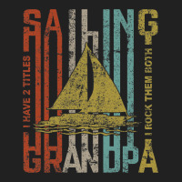 Retro Vintage Sailing Grandpa Funny Sailing Gift Basic T-shirt | Artistshot