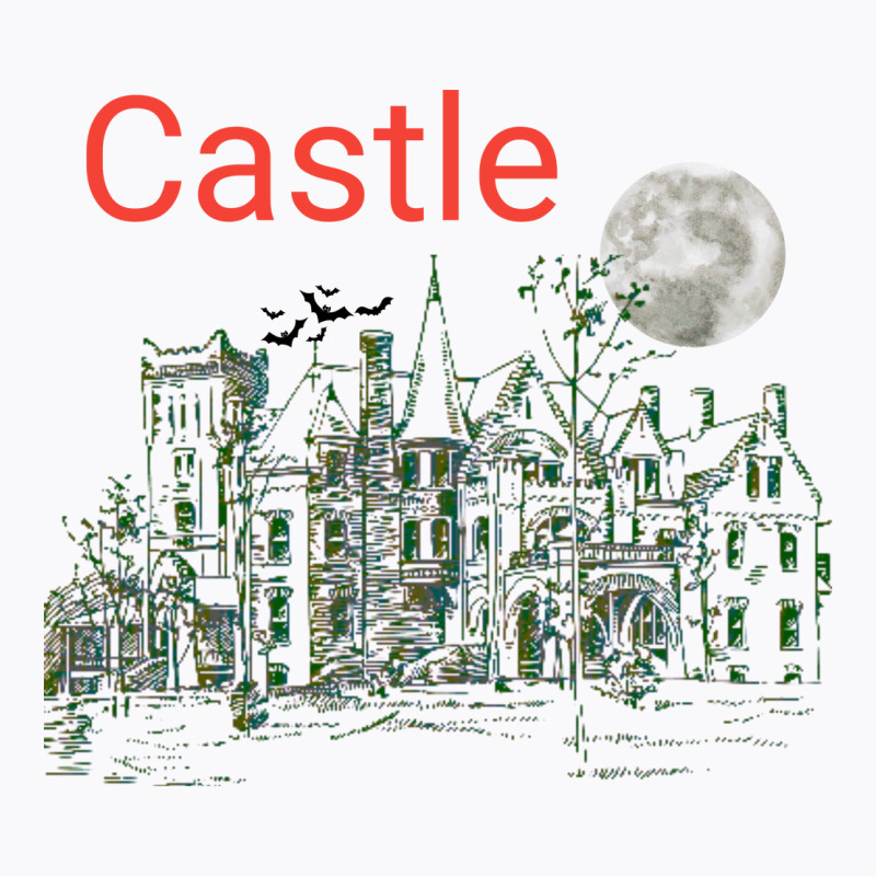 Old Castle T-Shirt by ellyas | Artistshot