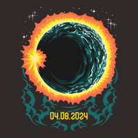 Total Partial Eclipse 2024 April 08 Usa American T Racerback Tank | Artistshot