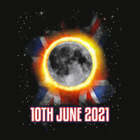 Total Partial Eclipse Shirt June 10 Uk British Lun Scorecard Crop Tee | Artistshot