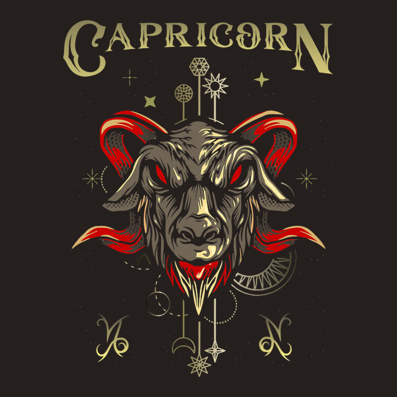 Sea Goat Zodiac Sign Symbol Horoscope Capricorn Tank Top by Delightbar | Artistshot